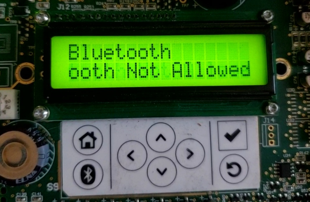 Symbio 700 Bluetooth Disable Trane